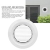 Generic Round Air Vent Louver, 6 Inch Soffit Vents, Plastic