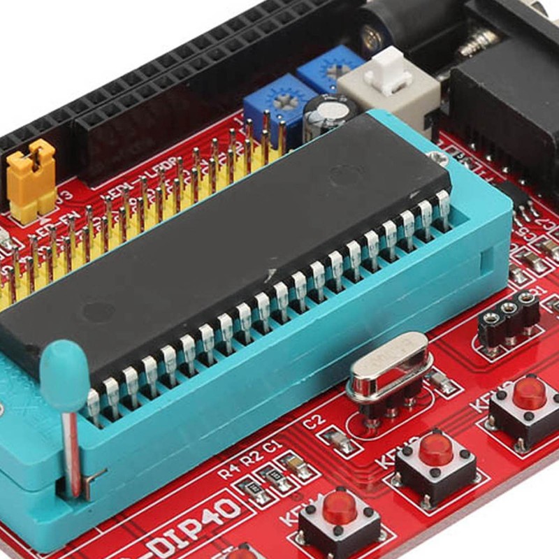 Learning Board PIC16F877A Microcontroller Development Board with RS232 Interface