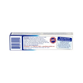 Secure Sensitive Gums Waterproof Denture Adhesive Zinc Free with Aloe Vera & Myrrh - Extra Strong 12 Hour Hold - 1.4 oz (Pack of 4)