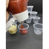 Value Choice 1oz Round Plastic Clear Containers 25ml Lids Deli
