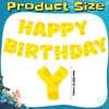 Colarr Birthday Banner Yellow Cartoon Sponge Themed Pre-strung Birthday Banner