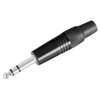 Pronomic Plug set 6.3 mm stereo jack 5 pieces -