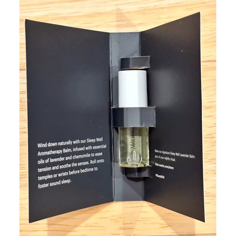 Westin NEW Westin Sleep Well Aromatherapy Lavender Balm