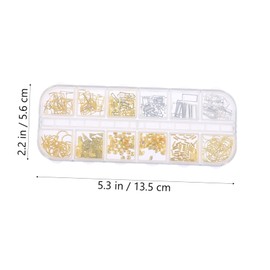 Baluue Zinc Alloy Nail Decors for DIY Nail of Fingernail Sequins for Manicure Crafting Durable and Easy to Use for Beginners and Professionals