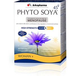 Arkopharma Phyto Soya Night & Day, 30 day caps & 30 night caps