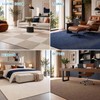12x12 Inch Peel and Stick Carpet Tiles with Soft Pad,