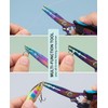 BCHKO Slimatore Pesca 1 Pz, 16.5 cm, Finitura Titanio Blu