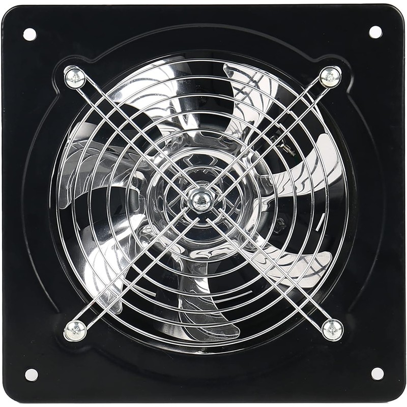 Exhaust Fan with Plug, 10 inch 1088CFM Through-the-Wall Ventilation Fan