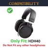 SOULWIT Replacement Ear Pads for M-Audio HDH40 Headphones, Soft Protein