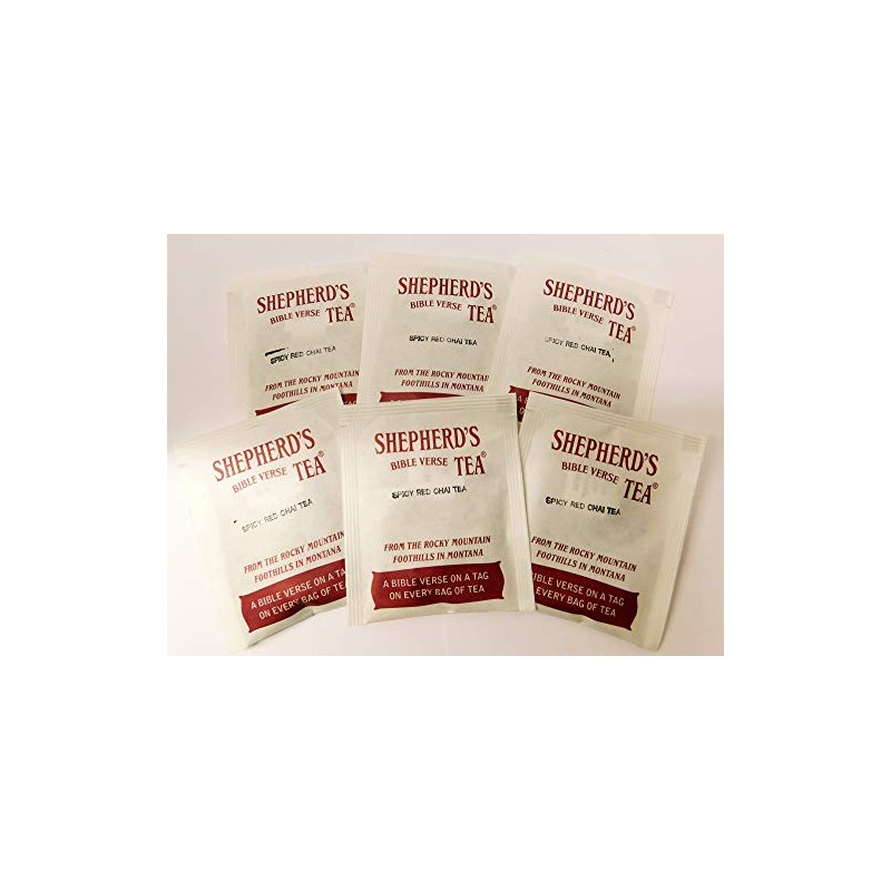 Organic Spicy Red Chai Bible Verse Tea