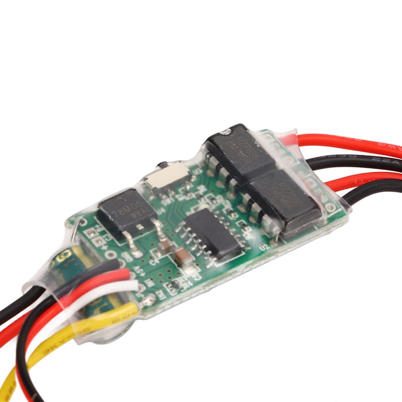 RC Brushed Motor Speed Controller Bidirectional 2s‑3s Lipo 5A RC