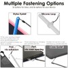 TECHGEAR Stylus Holder, 16 Inch Retractable Spiral Band (2 x