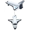 Rhode Island Novelty 5 Inch Diecast Pullback Space Shuttle, One