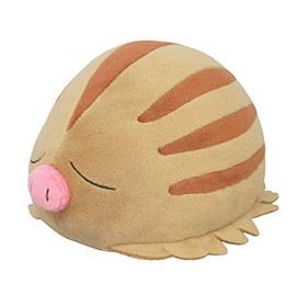 Sanei Boeki PP191 Pokémon All Star Collection Plush Toy, Swinub, Size S, W 5.1 x D 6.3 x H 4.1 in (13 × 16 × 10.5 cm)