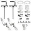 2 Kit Cerniere Tavoletta Sedile Wc