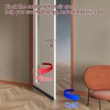 Door Draft Stopper Bottom Seal - 39" with Brush Rubber