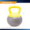 PROIRON 32 lb. Soft Kettlebell with Iron Sand, Non-Slip Handle,