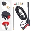 Pressure Washer Gun Kit 3000psi Long Power Washer Gun with