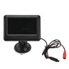Baby Car Safety View Mirror Adjustable 4.3in Shatterproof Baby Car