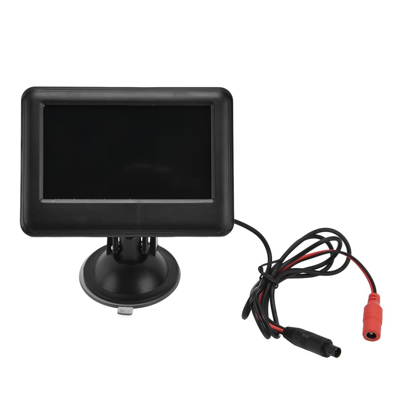 Baby Car Safety View Mirror Adjustable 4.3in Shatterproof Baby Car