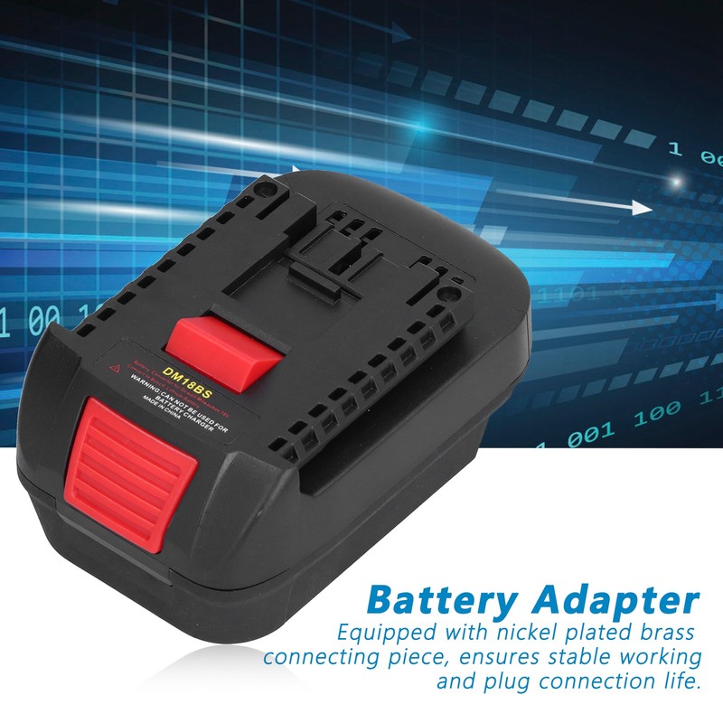 Battery Adapter Converter Conversion Kit Dock Power Connector 18V for