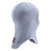 Sterntaler Unisex Fleece Scarf Hat Without, Silver melange