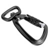 Carabiner Clip Auto Locking Square Bottom 360 Rotational Hook Accessory