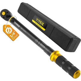 Unbranded Upgrade 1/4" Drive Torque Wrench, 10-220 in.lb/1-24.9 Nm, Small Inch Pound Torqu