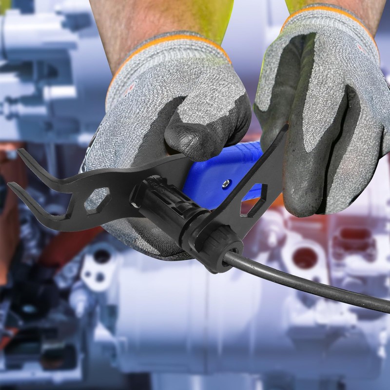 Mc4 Disconnect Tool, Solar Serpent 5-in-1 Multipurpose Solar Connector Tool,