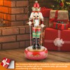 Auniq Nutcracker Music Box, 38 cm Movable Music Box, Handmade