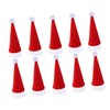 LABRIMP 28PCS Christmas Hat Cutlery Bags Silverware Holders Festive Tableware