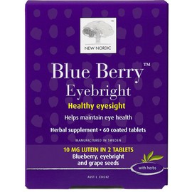 New Nordic Blue Berry Eyebright 60 Tablets