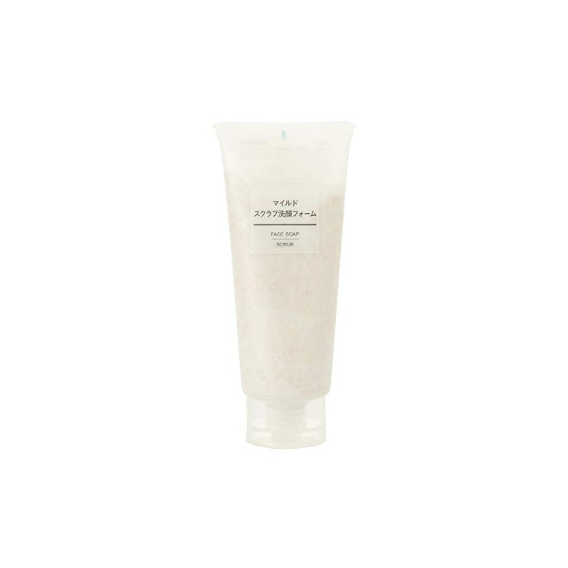 Mild Scrub Foam Face Wash Large Capacity 1pc (x1)