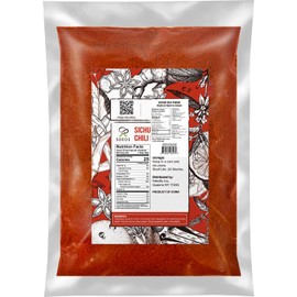 Soeos Premium Sichuan Chili Powder 8oz(226g),All Natural,Asian Chili Powder,Savory Spicy Red Chili Powder from Dried Chillies,Chilli Powder,Chili Powder Bulk,Red Chilli Powder,Hot Chili Powder.