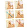 Angoily 36 pcs Vintage Key Shaped Gel Pens Fine Writing