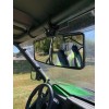 Maverick Advantage Universal UTV 1.5"-2" Roll Bar Mount REARVIEW MIRROR