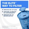 Brita Filter Replacements for Water Pitchers and Dispensers, Elite, NSF
