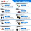 JRready JRconDRK00A20-02 Pin Removal Tool Kit, 20PCS Universal Automotive Computer