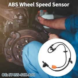 TUCKBOLD ABS Wheel Speed Sensor Front Left ABS Sensor Anti-lock Braking System Sensor No.57455-S0X-A01 for Honda Odyssey 1998-2004