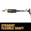 DEWALT FLEXTORQ Right Angle Drill Attachment, 4-in-1 System, 12-Inch Compact,