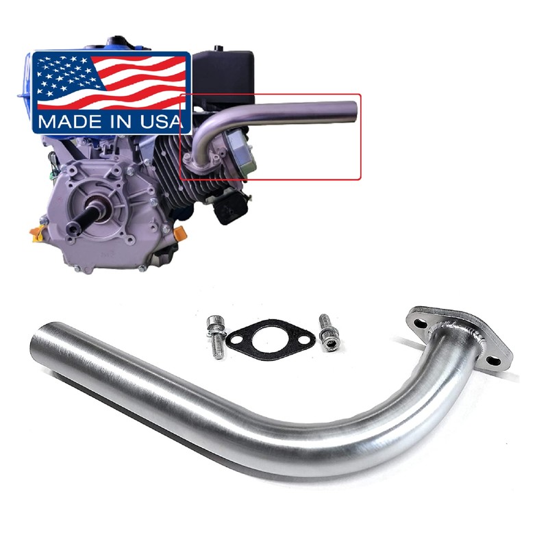 Header Exhaust Pipe for Go Kart Predator 301cc & 420cc,