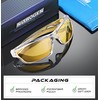 Nitrogen Polarized Wrap Around Sport Sunglasses for Men Women UV400