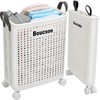 Collapsible Laundry Baskets, Laundry Basket with Wheels, Large Rolling Laundry
