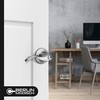 Berlin Modisch Privacy Lever Door Handle [Thumb Turn Lock on