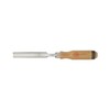 Stubai 360001 Firmer Gouge Chisel with Wooden Handle, Silver/Beige, 6