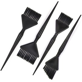 Juego de 4 pinceles de colores para peluquería y aplicador de color para el cabello, cepillo de color para el cabello, cepillo balayage, cepillo de tinte para el cabello, kit de coloración para el cabello