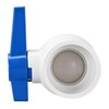 sourcing map Ball Valve, 63mm ID PVC Socket End Shut
