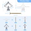Pack of 100 Cavity Dowels, Plasterboard Dowels, Drywall Dowels, Butterfly