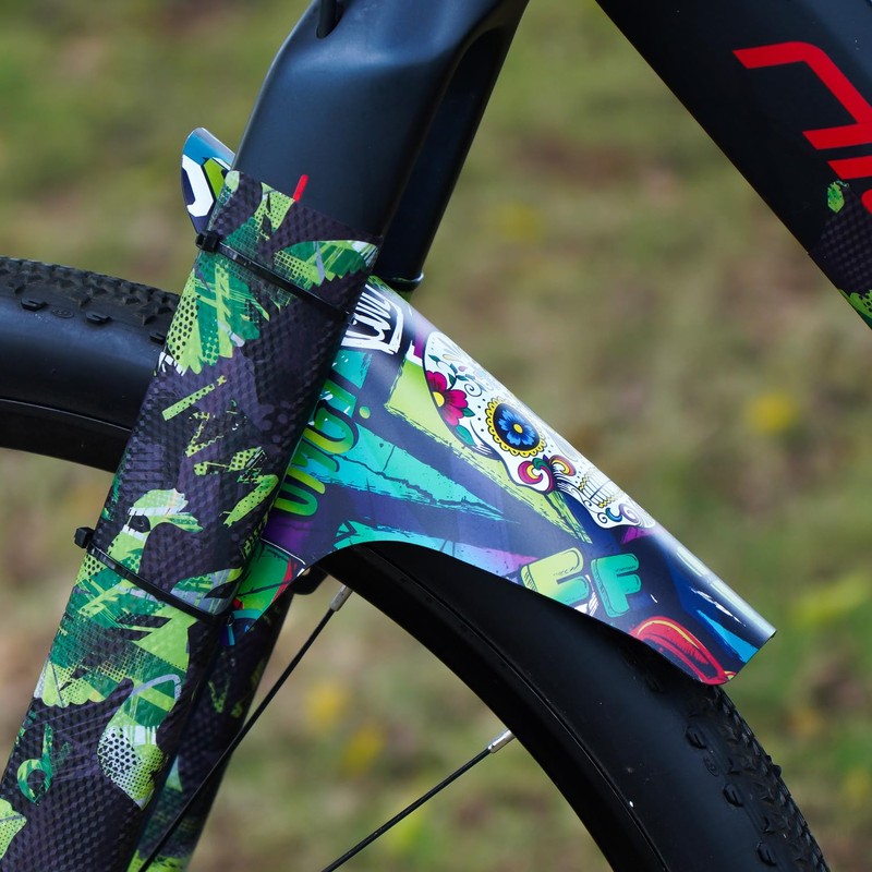 CNCLOL Mountain Bike Mudguards,MTB Mudguards Front and Rear,Bicycle Mudguards Fits