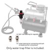 HUBEST Airbrush Compressor Pressure Regulator Water Trap Filter Water Moisture